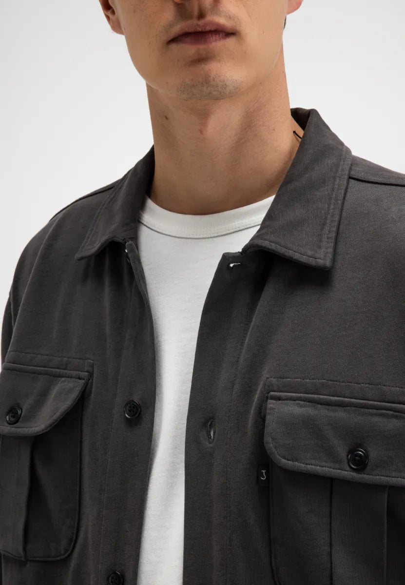 BUTCHER OF BLUE Phil Peached Jersey Overshirt