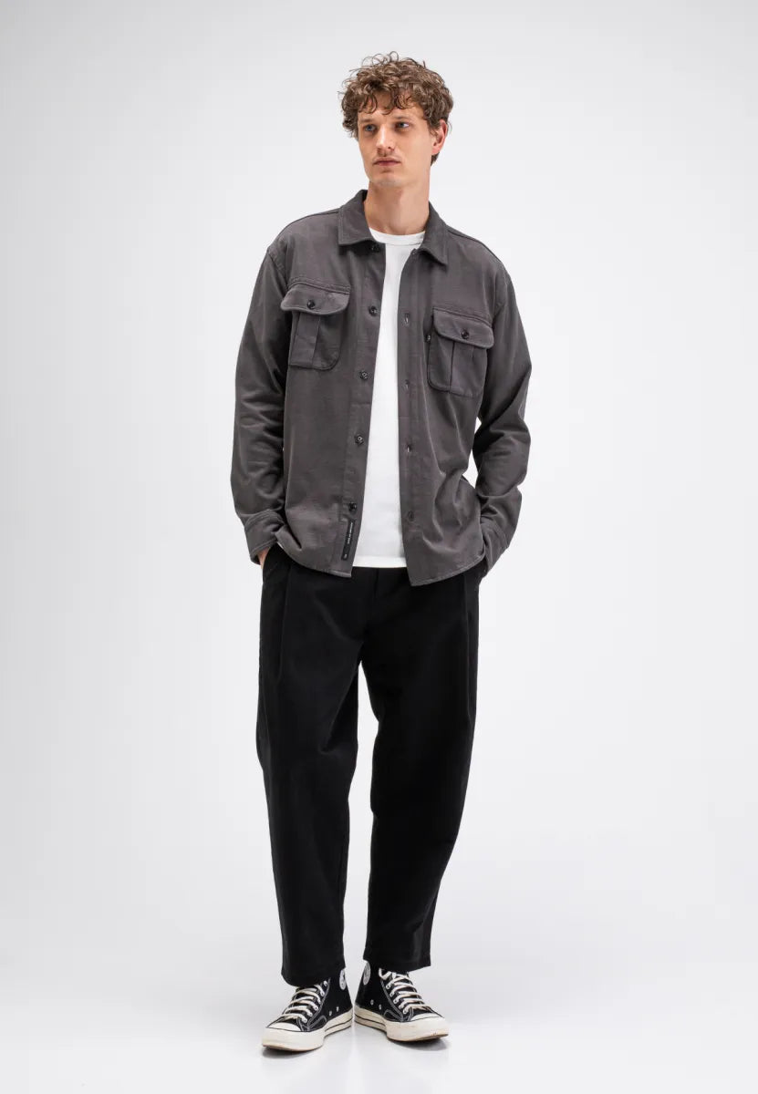 BUTCHER OF BLUE Phil Peached Jersey Overshirt