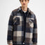 BUTCHER OF BLUE Vance Wool Check Overshirt