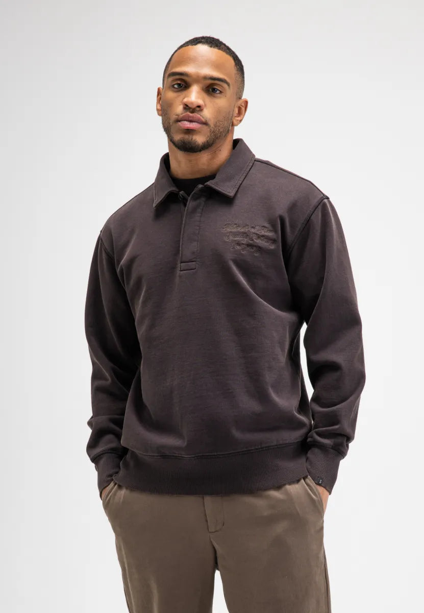 BUTCHER OF BLUE Curl Sweat Polo