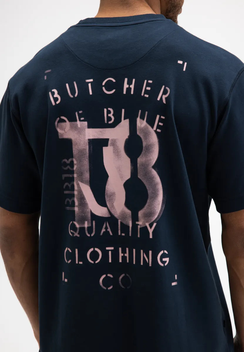 BUTCHER OF BLUE Mercer Layer Loose Tee | Alaska Blue