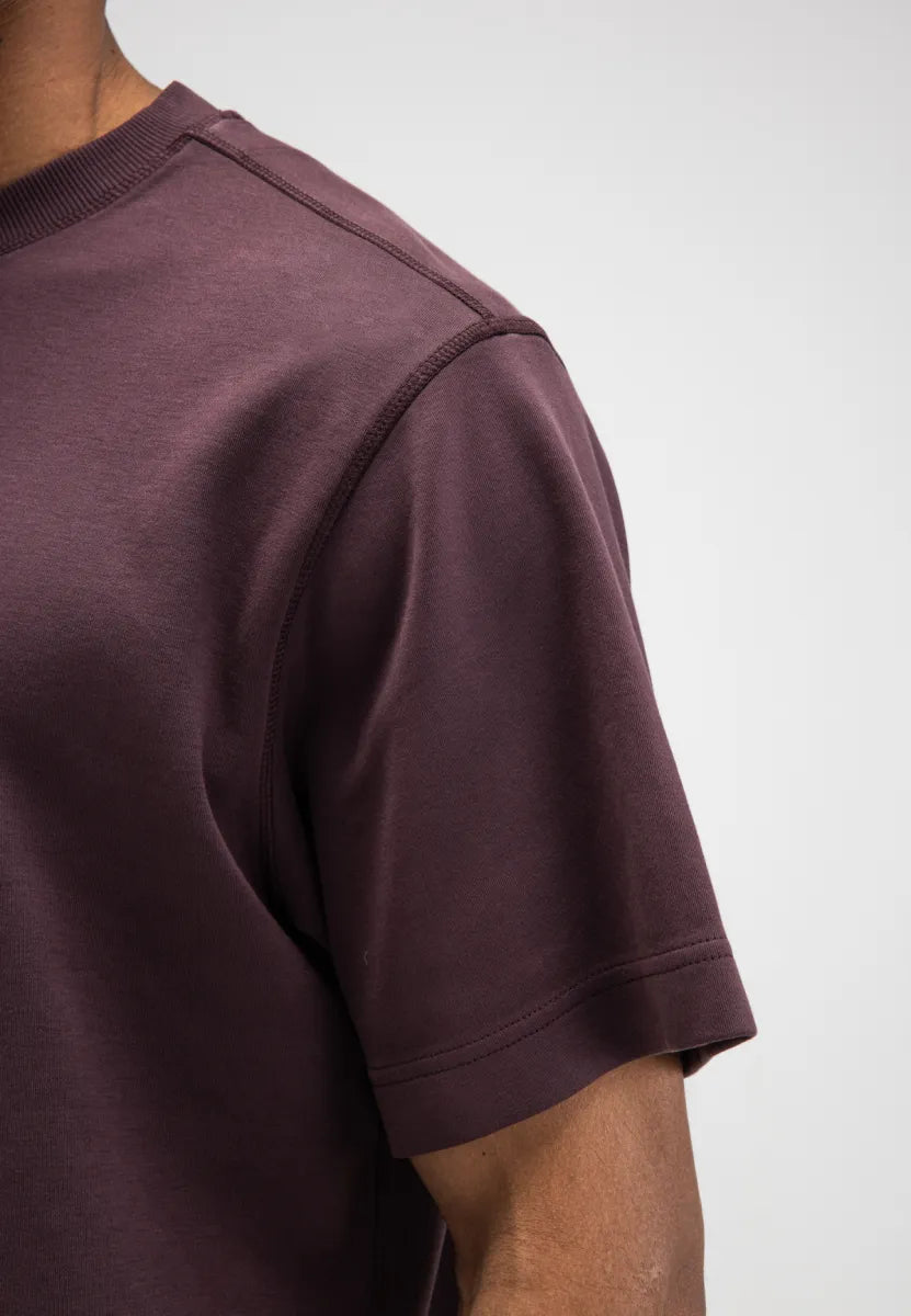 BUTCHER OF BLUE Mercer Layer Loose Tee | Pascha Purple