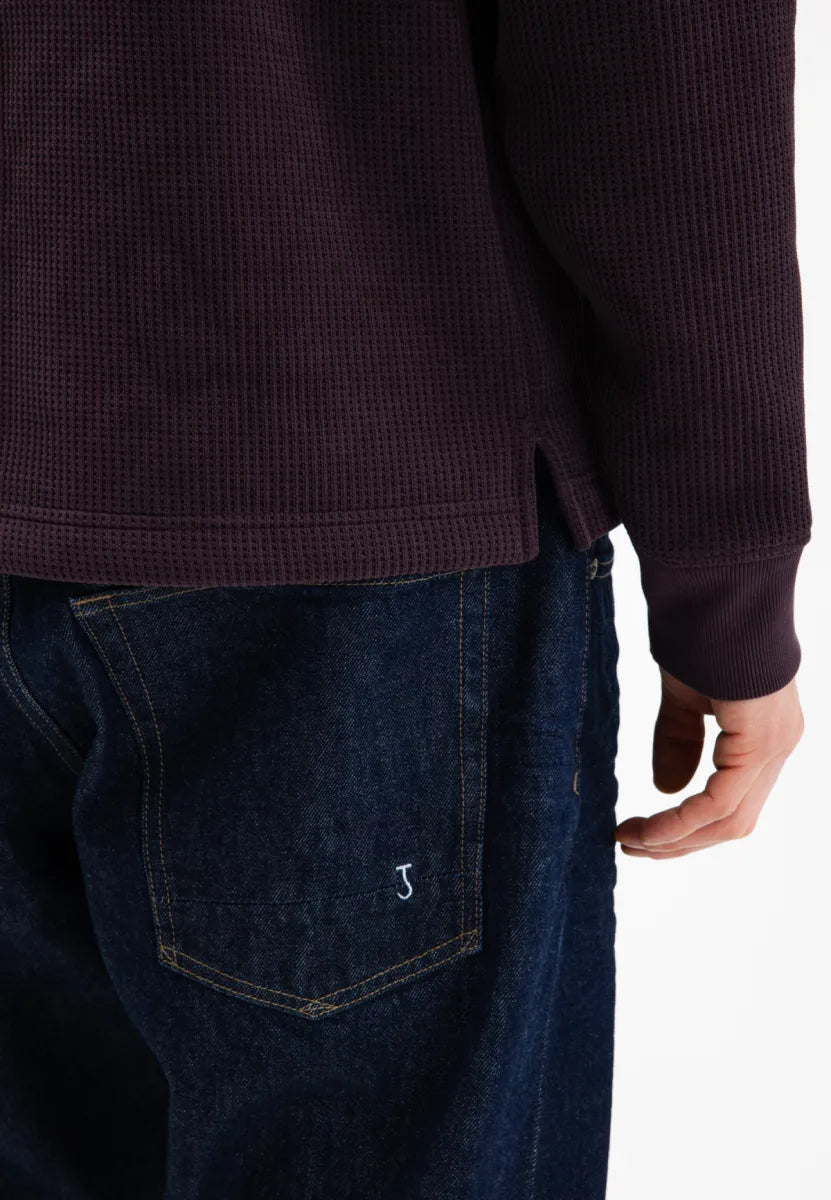 BUTCHER OF BLUE Flux Heavy Waffle Sweat