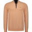 NEW ZEALAND AUCKLAND Pullover Half Zip - Spring Orange