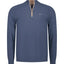 NEW ZEALAND AUCKLAND Pullover Half Zip - Navy Sky
