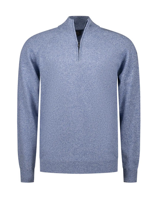 NEW ZEALAND AUCKLAND Pullover Half Zip - Classic Blue
