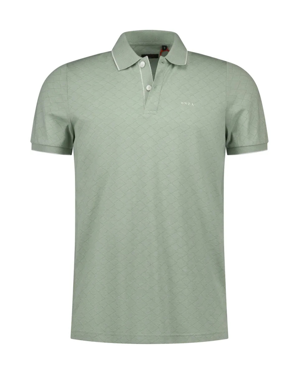 NEW ZEALAND AUCKLAND Polo Short Sleeves - Mist Green
