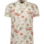 NEW ZEALAND AUCKLAND Polo Short Sleeves Print - Soft Ecru