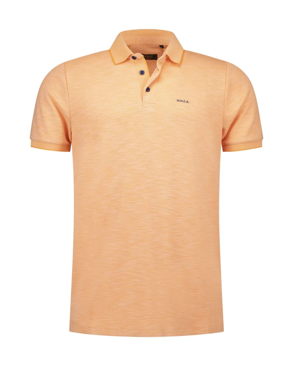 NEW ZEALAND AUCKLAND Polo Short Sleeves - Fresh Mandarine