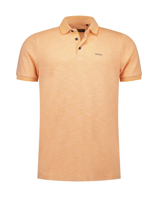 NEW ZEALAND AUCKLAND Polo Short Sleeves - Fresh Mandarine