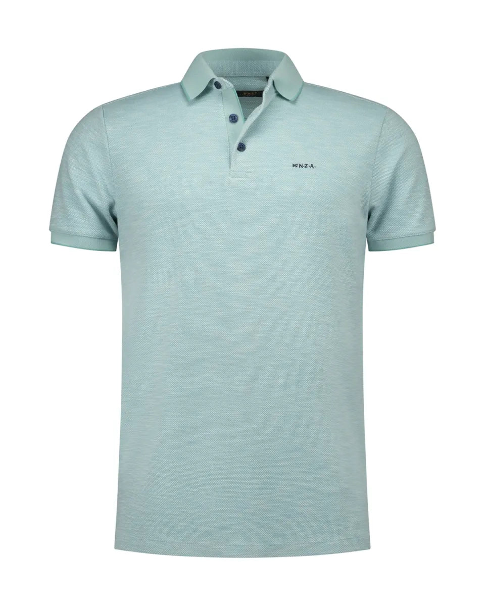 NEW ZEALAND AUCKLAND Polo Short Sleeves - Pale Leaf