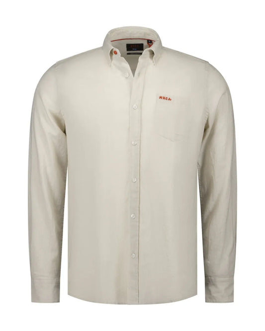 NEW ZEALAND AUCKLAND Shirt Long Sleeves - Soft Ecru