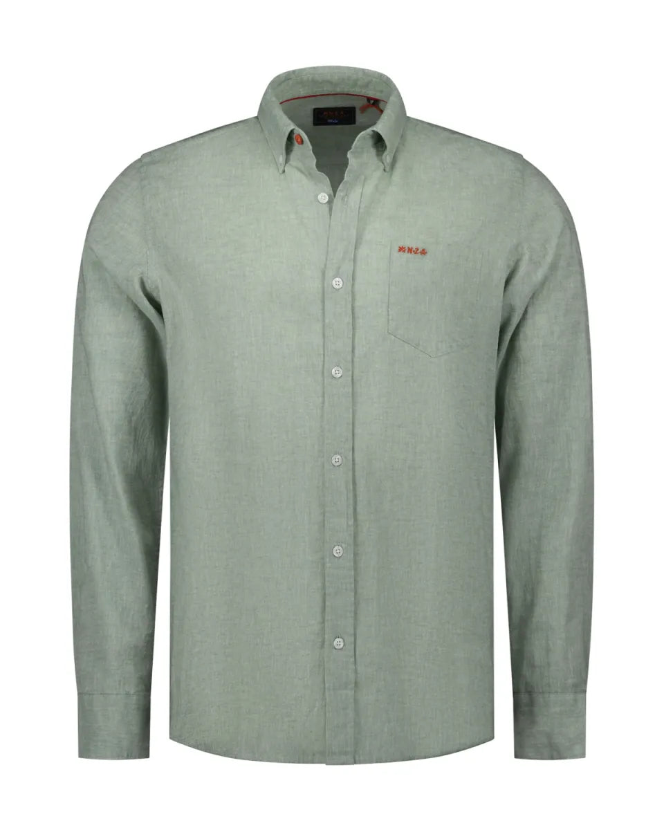NEW ZEALAND AUCKLAND Shirt Long Sleeves - Mist Green