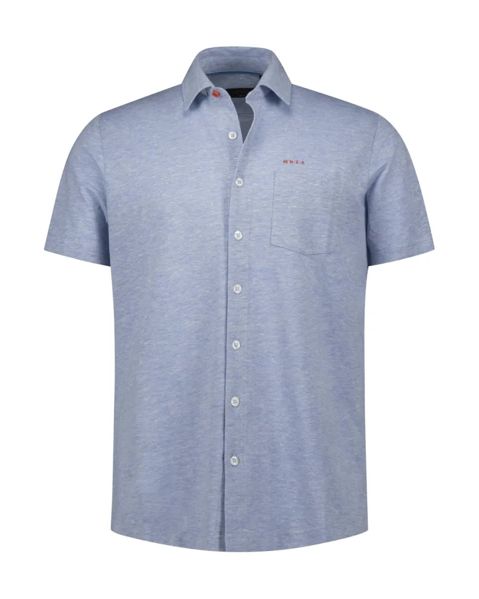 NEW ZEALAND AUCKLAND Shirt Short Sleeves - Sailing Blue