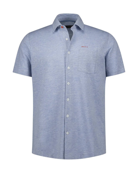NEW ZEALAND AUCKLAND Shirt Short Sleeves - Sailing Blue