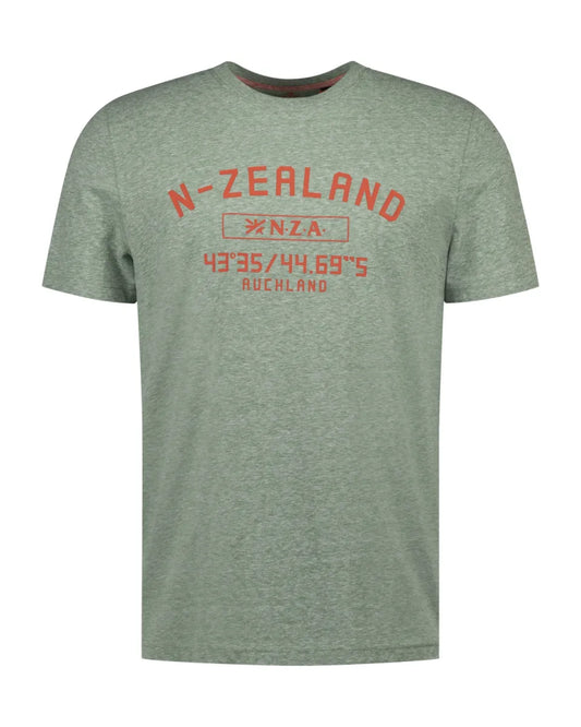 NEW ZEALAND AUCKLAND Tee Round Neck - Mist Green