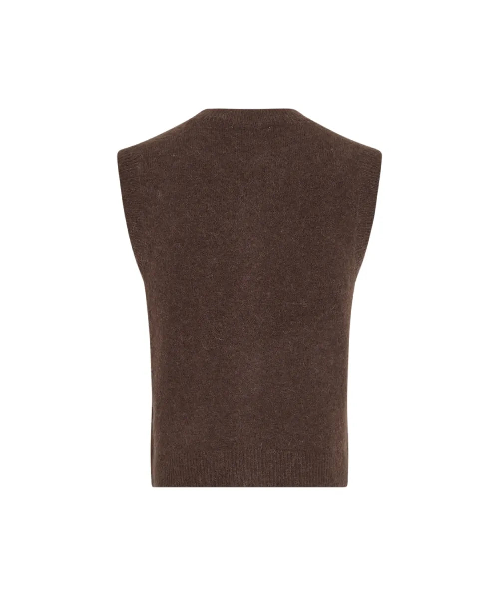 MSCH COPENHAGEN Bondie Hope Vest - Hot Fudge