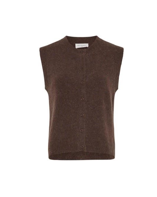 MSCH COPENHAGEN Bondie Hope Vest - Hot Fudge