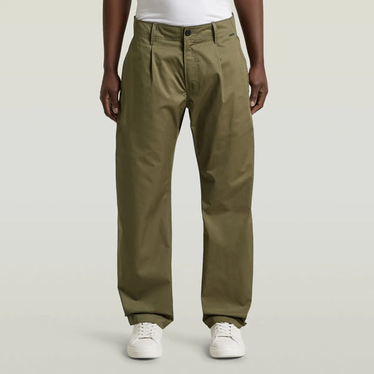 G-STAR Helsinki Pleated Loose Tapered Chino