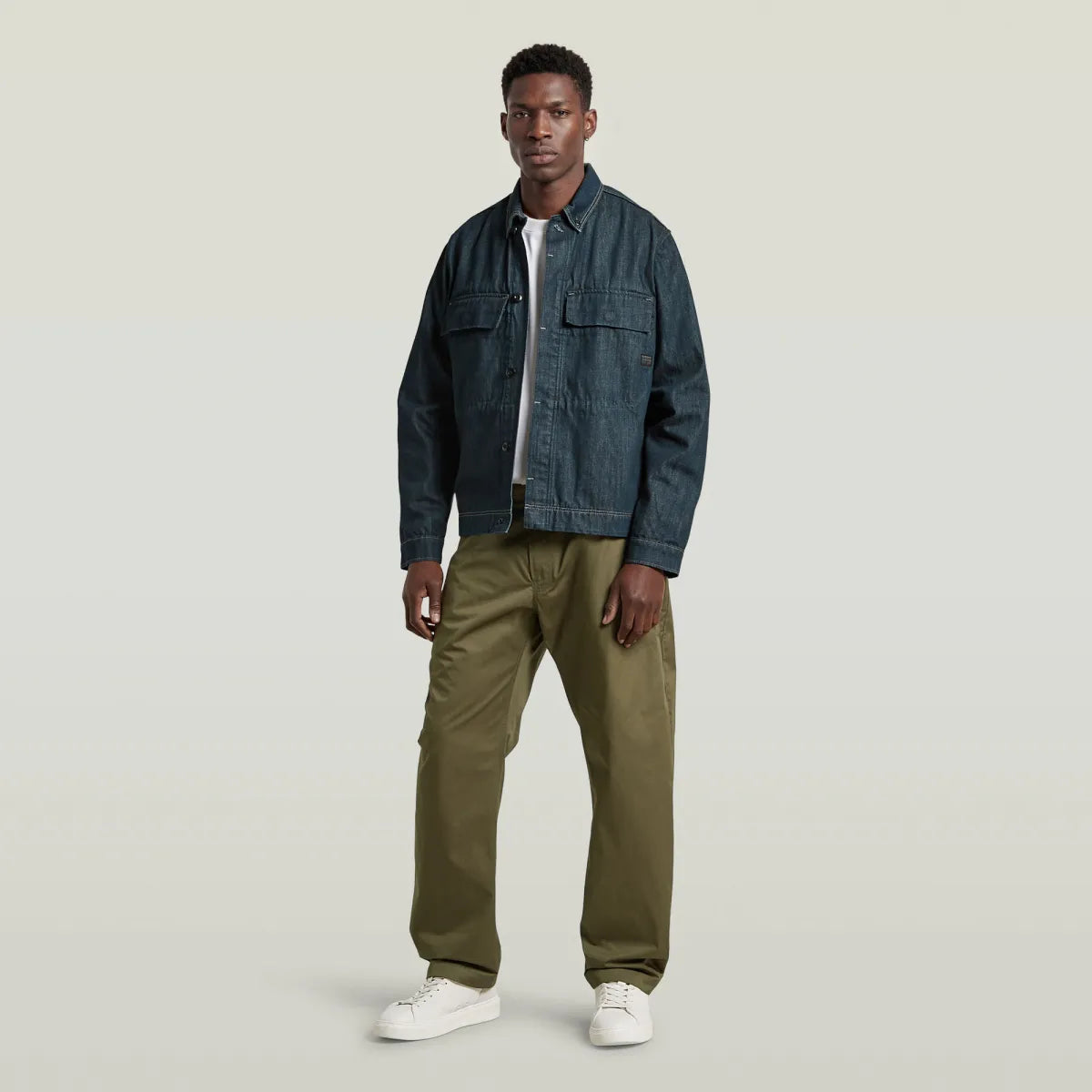G-STAR Helsinki Pleated Loose Tapered Chino