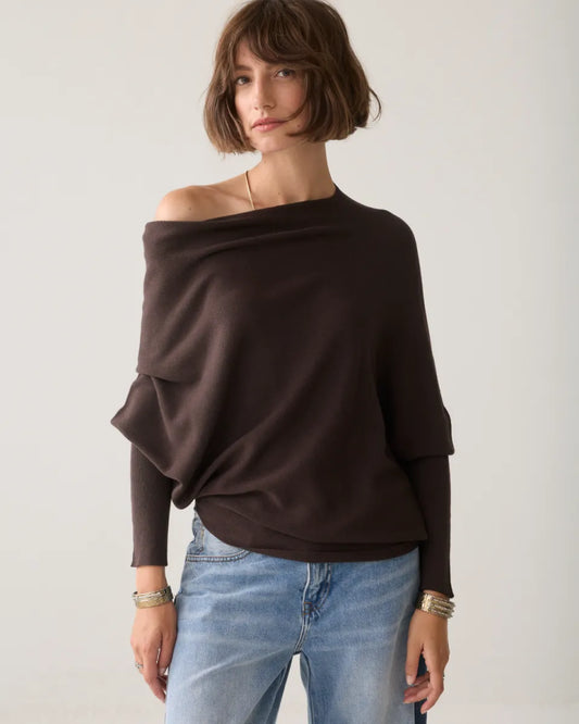 SUMMUM Sweater Viscose Blend Knit