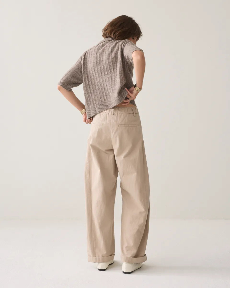 SUMMUM Trousers Barrel Fit