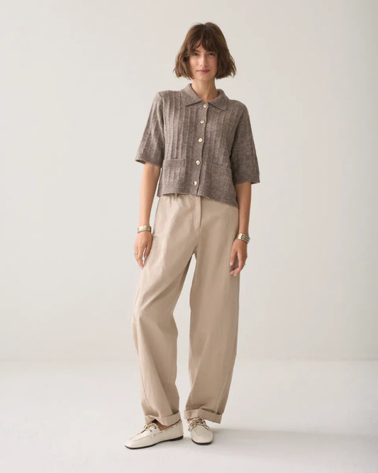 SUMMUM Trousers Barrel Fit