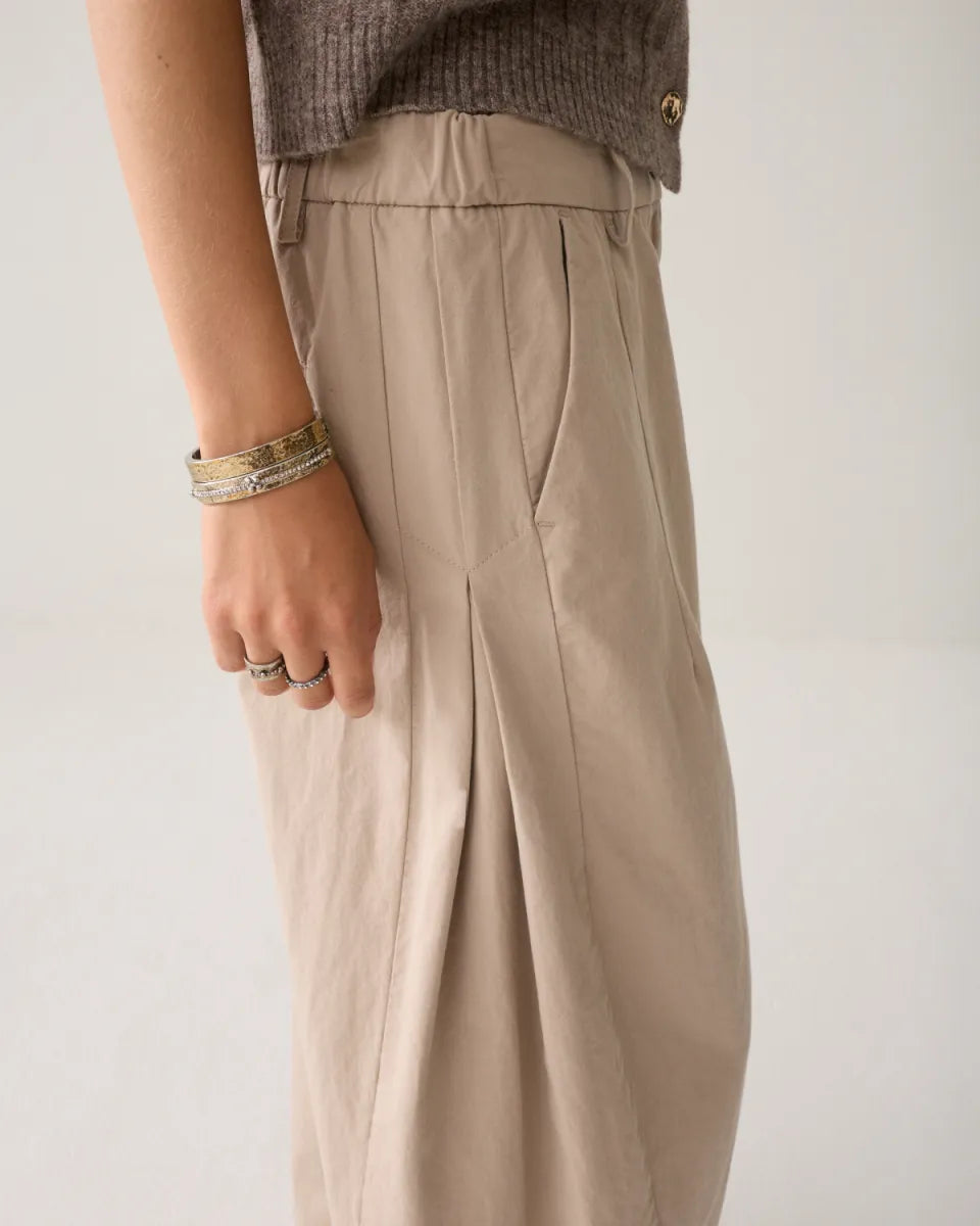 SUMMUM Trousers Barrel Fit