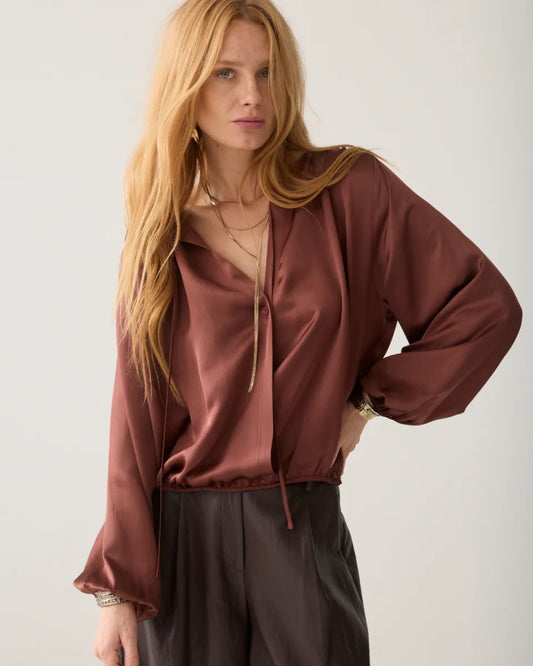 SUMMUM Top Silky Casual