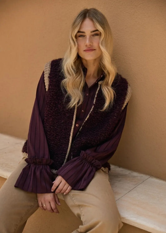 NUKUS Amalia Blouse Stripe
