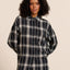 STUDIO ANNELOES Leira Check Scarf Blouse