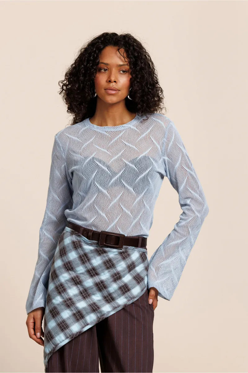 STUDIO ANNELOES Reagan Flaire Lace Top
