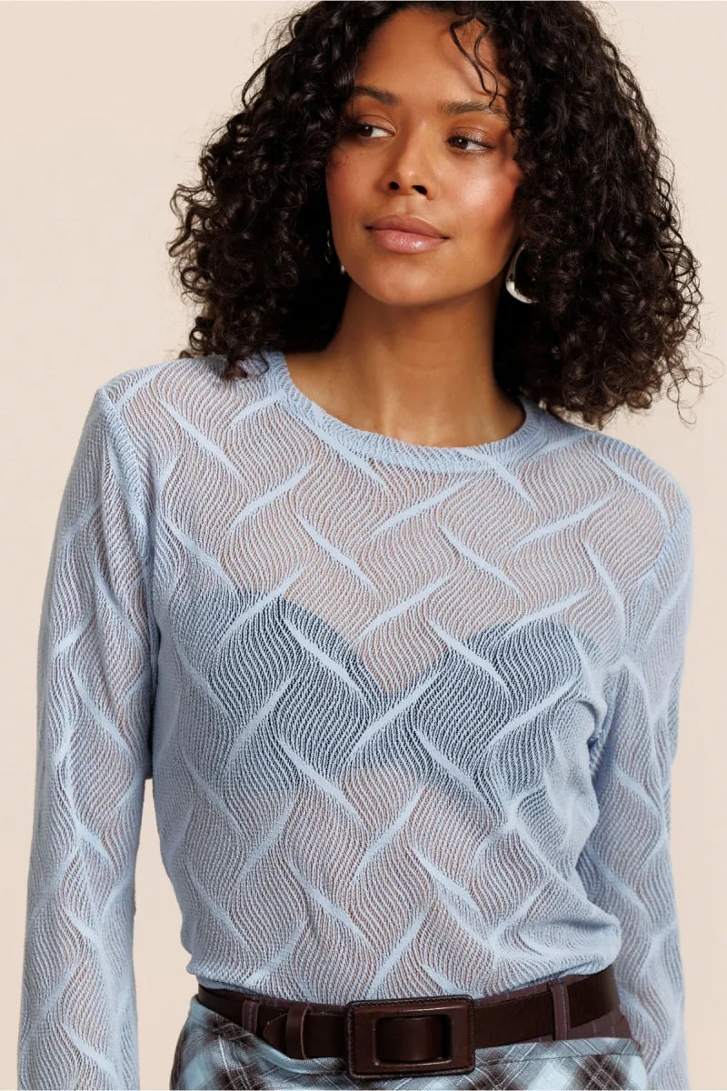 STUDIO ANNELOES Reagan Flaire Lace Top