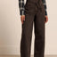 STUDIO ANNELOES Babet Denim Trousers - Espresso