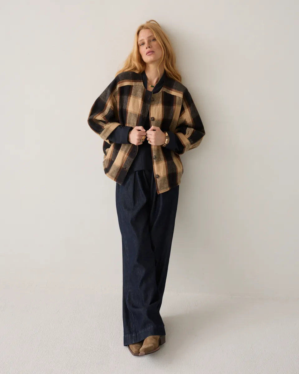 SUMMUM Jacket Heavy Check