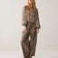 SUMMUM Balloon Trouser Soft Faux Leather