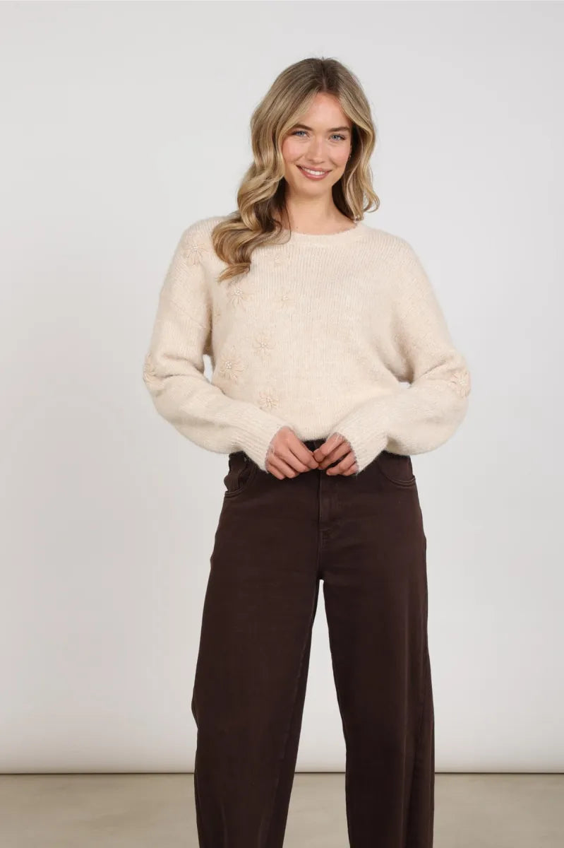 NUKUS Konstanza Pullover Flower