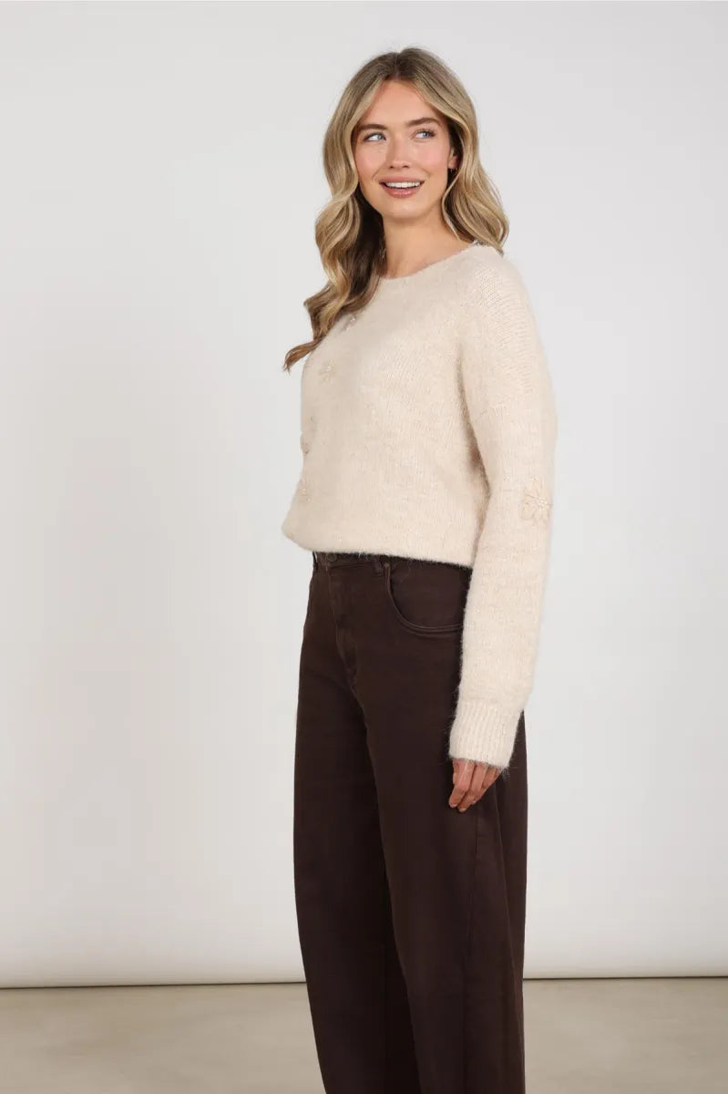 NUKUS Konstanza Pullover Flower