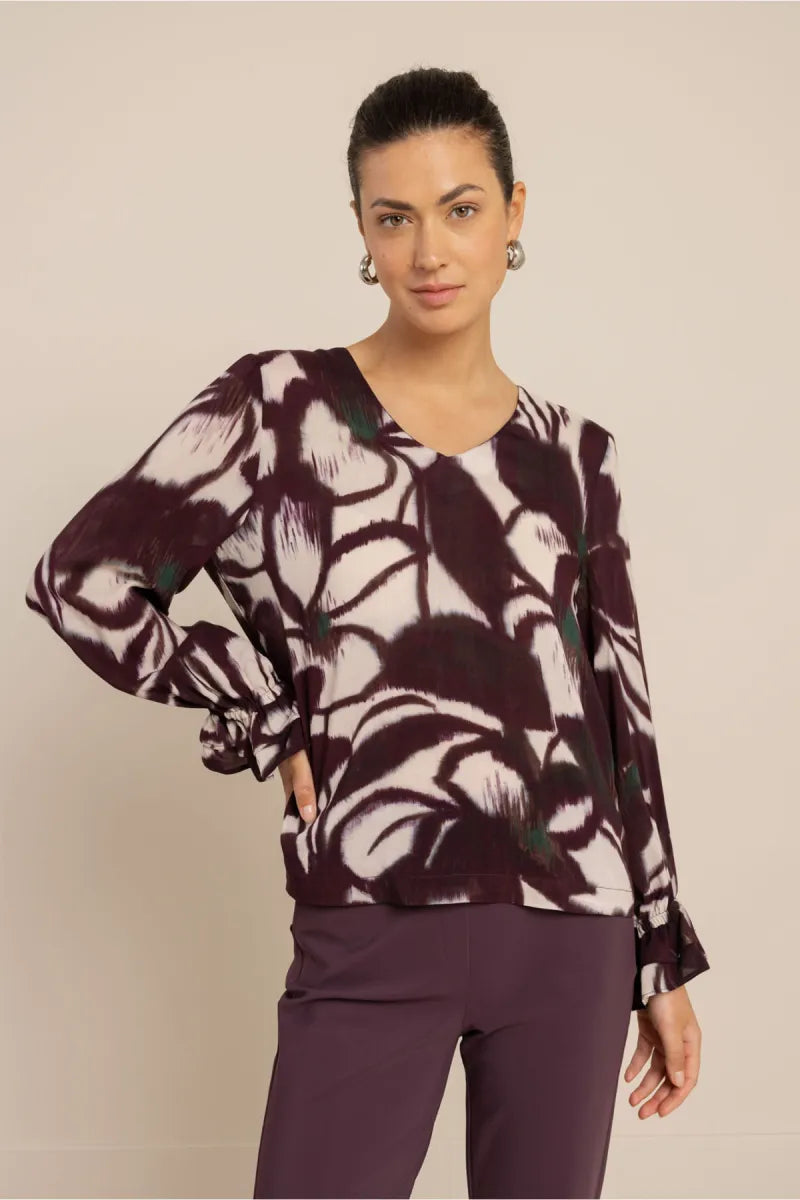 STUDIO ANNELOES Paula Flower Top