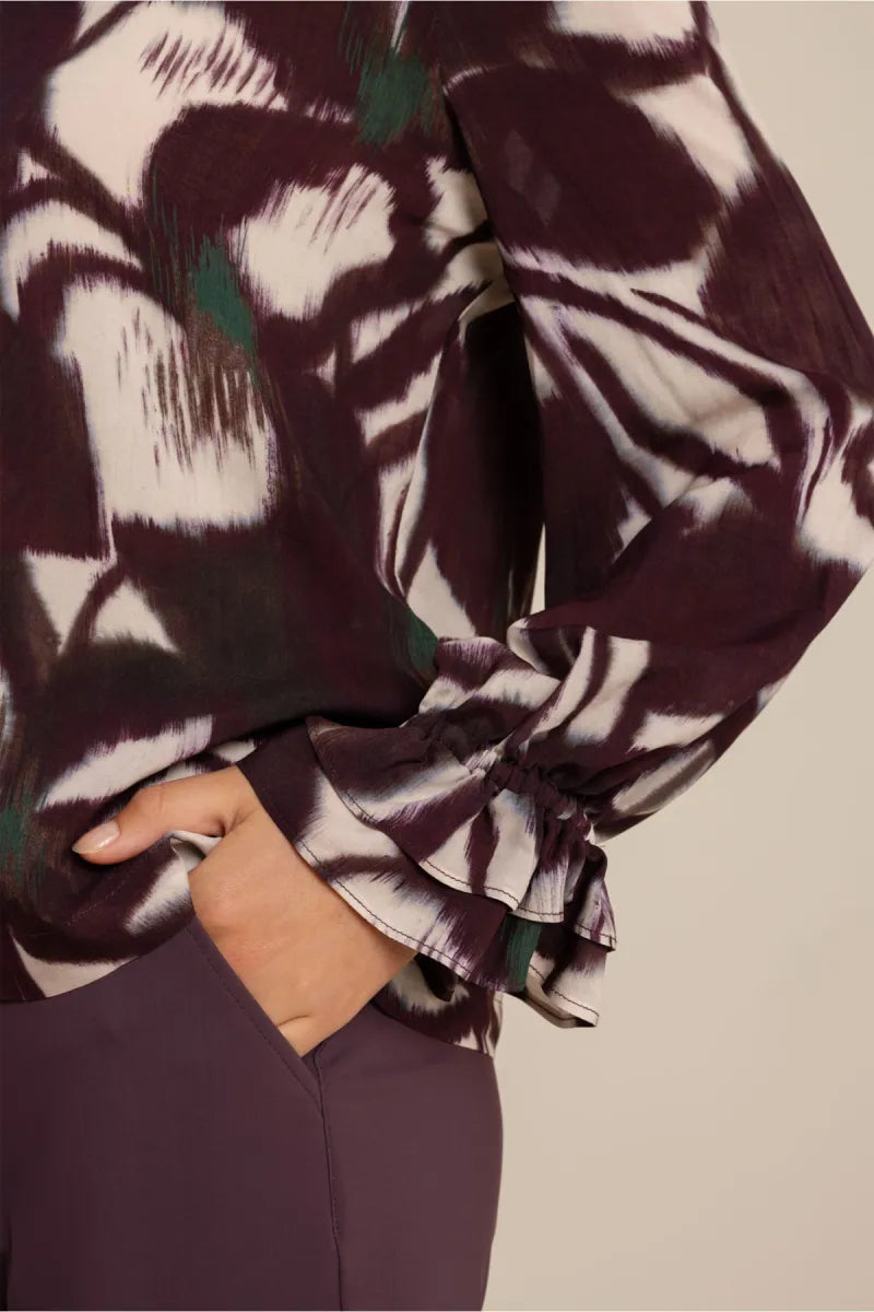 STUDIO ANNELOES Paula Flower Top