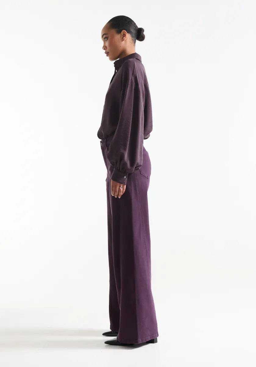 JANSEN AMSTERDAM Jone Wide Leg Jeans