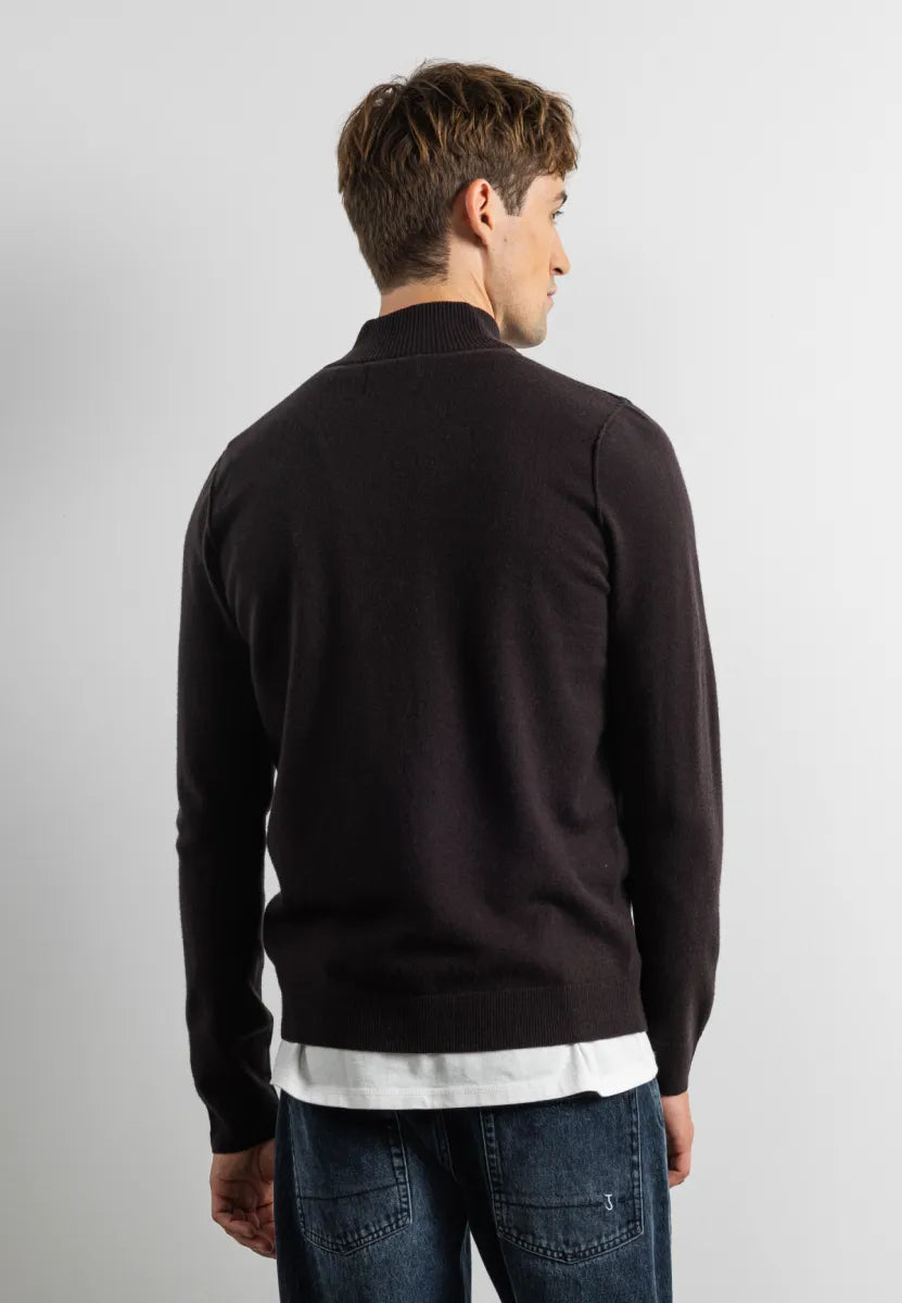 BUTCHER OF BLUE Clifden Halfzip | Topaz Brown