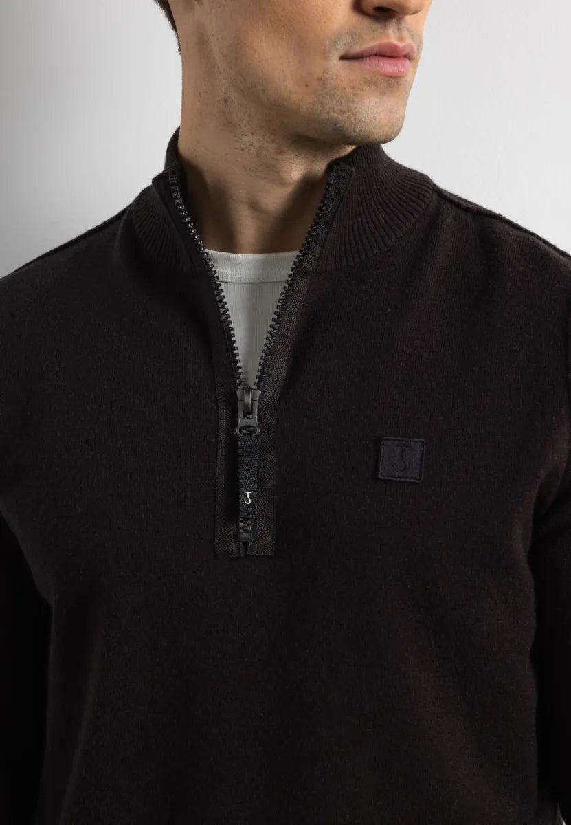 BUTCHER OF BLUE Clifden Halfzip | Topaz Brown