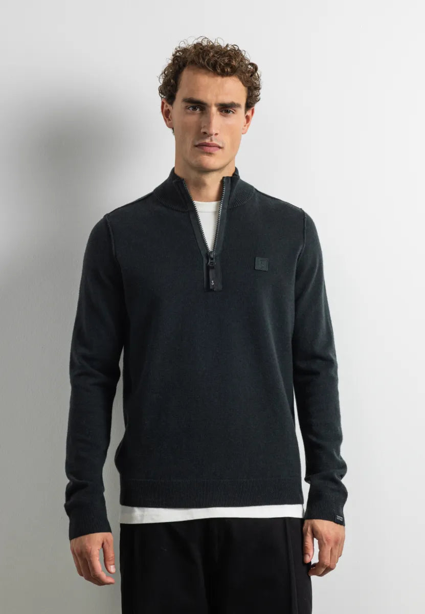 BUTCHER OF BLUE Clifden Halfzip | Conda Green