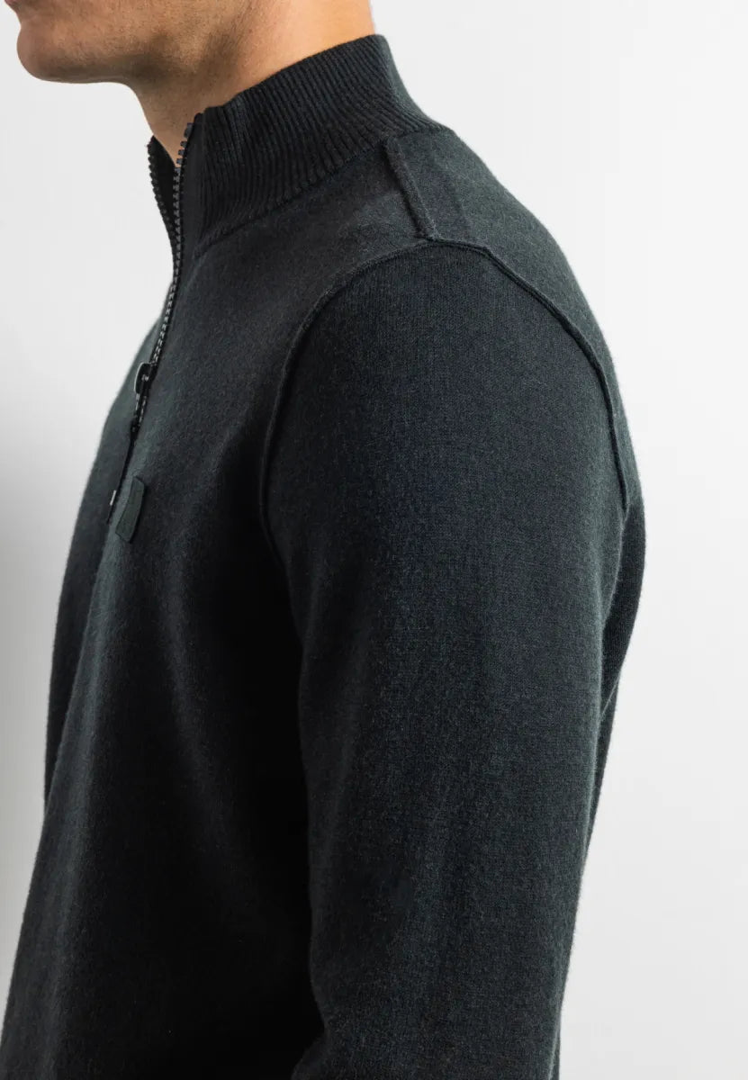 BUTCHER OF BLUE Clifden Halfzip | Conda Green