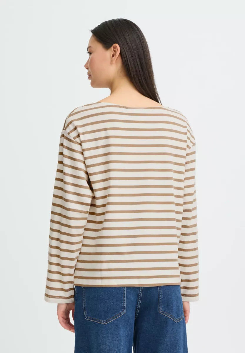 ICHI Mira Boatneck Top