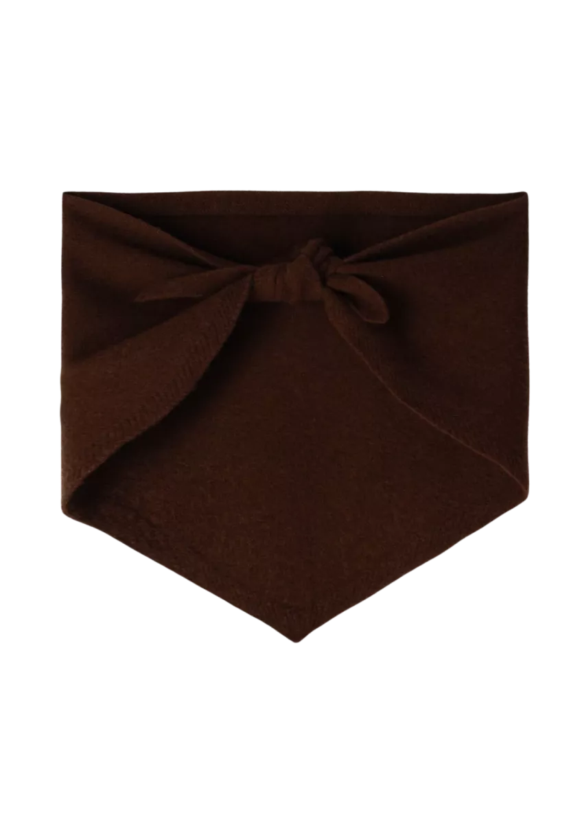 BONNIE STUDIOS Wool Scarf - Choco Brown
