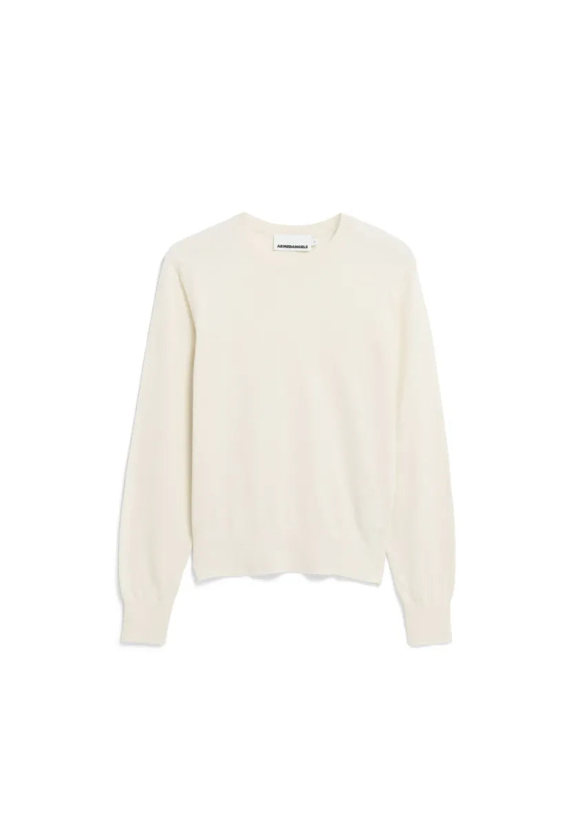 ARMED ANGELS Fine Knit Sweater - Oatmilk