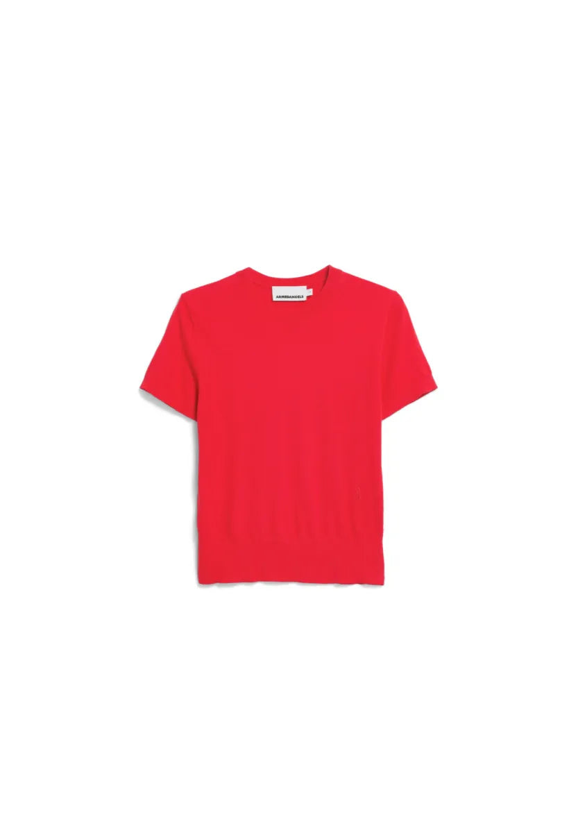 ARMED ANGELS Fine Knit Sweater - Mars Red