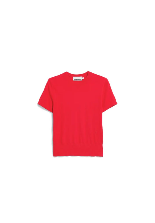 ARMED ANGELS Fine Knit Sweater - Mars Red